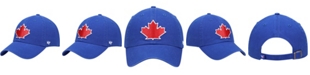 '47 Brand Men's Royal Toronto Blue Jays Leaf Clean Up Adjustable Hat